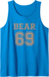 Gay Bear T-Shirts Gay Pride Bear Community lgbtq pride for Cubs - Bear 69 Tank Top - Sapphire Blue