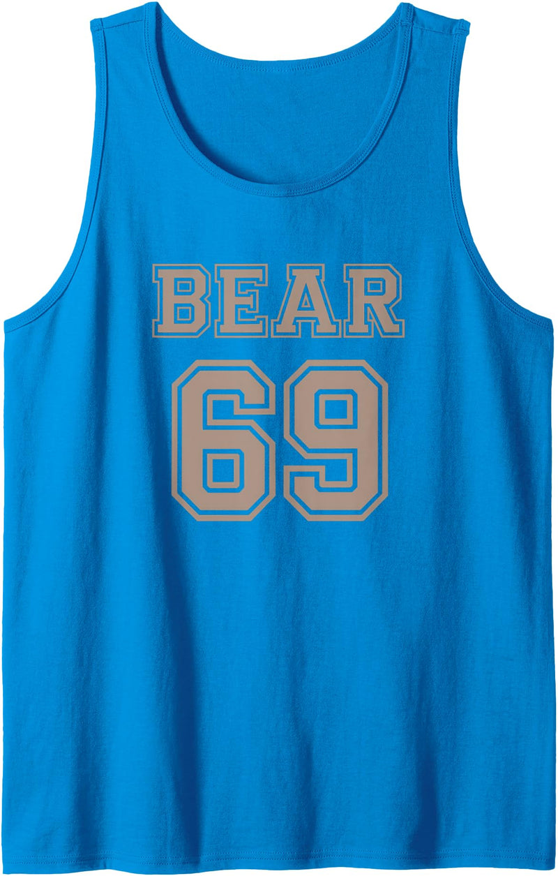 Gay Bear T-Shirts Gay Pride Bear Community lgbtq pride for Cubs - Bear 69 Tank Top - Sapphire Blue
