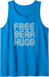 Funny Free Bear Hugs Merch Free Bear Hugs Tank Top - Sapphire Blue