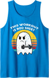 Funny Halloween This Workout Is Boo Sheet Ghost Funny This Workout is Boo Sheet Halloween Ghost Exercise Gym Tank Top -