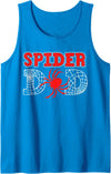 Spidey Birthday Family Matching Outfits Kid Adults Spider Dad Spidey Birthday Family Matching Kid Daddy Spiders Tank Top -