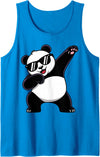 Panda Gift Panda Bear Lover Accessories & Stuff Funny Panda Art for Men Women Kids Panda Lovers Panda Bear Tank Top - Sapphire Blue