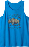 Take Me To The Buffalo River 50th Anniversary Buffalo National River Arkansas Vintage Tank Top - Sapphire Blue