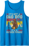 Vintage DAD BOD Tees It's Not A Dad Bod It's A Father Figure Retro Bear Fathers Tank Top - Sapphire Blue