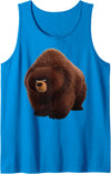 Disney Pixar Disney & Pixar's Hoppers Ellen Bear Big Pose Tank Top - Sapphire Blue