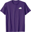 P&L Originals Zuni Bear pocket-style tee shirt emblem T-Shirt - Purple