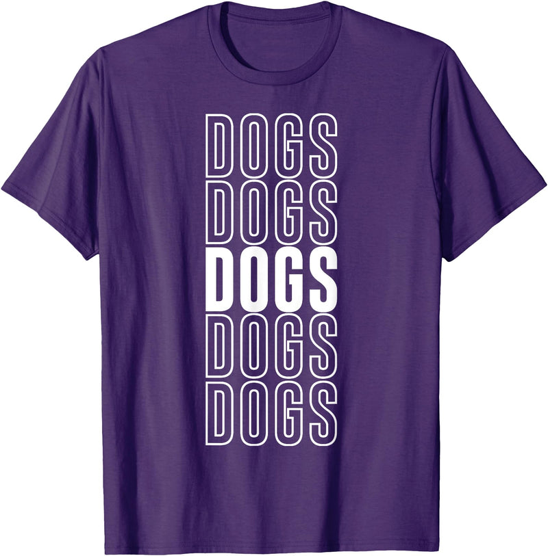Dogs Apparel Dogs T-Shirt - Purple