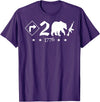 Right To Bear Arms Pro Gun & Patriotic Military Right To Bear Arms Pro Gun Funny Patriotic Military Women Men T-Shirt - Purple