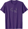 I Love Funny Pigs T-Shirts Pig Lovers, Pot Belly, Kids Love this Cute T-Shirt T-Shirt - Purple