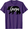 Aberdeen Family Bear T Shirt GaGa Bear shirt Matching Family Shirts Bear tshirts T-Shirt - Purple