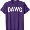 DAWG - Designs DAWG T-Shirt - Purple