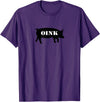 Bear Daddy Oink Pig Play Funny Gay Men's T-Shirt T-Shirt - Purple