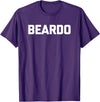 Funny Beard Shirt & Funny Beard T-Shirts Beardo T-Shirt funny saying sarcastic shirt for men bear T-Shirt - Purple