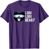 LogiLogiBear7 Logi Logi Bear 7 Shirt T-Shirt - Purple