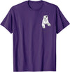Polar Bear Gift Polar Bear Accessories & Stuff Cute Polar Bear for Men Women Arctic Bears Pocket Animal T-Shirt - Purple
