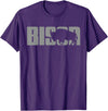 Bison Buffalo Apparel Bison Lover Buffalo Clothing - Buffalo Bison T-Shirt - Purple