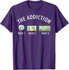 Funny Evolution Of Fish Lover Aquarium Girls Boys Funny Fish Lover Evolution Home Aquarium Fish Tank Pet Lover T-Shirt - Purple