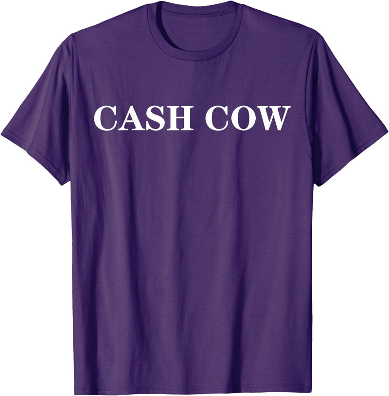 cash cow shirt Cash Cow T-Shirt - Purple