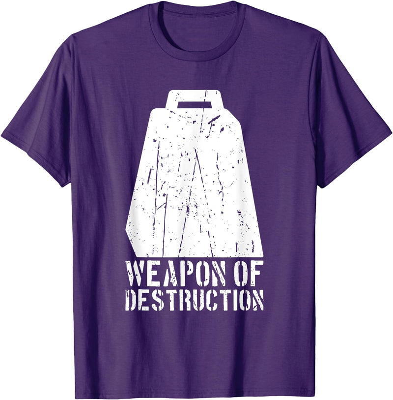 Blue Cowbell More Cowbell Costume Cow Bell More Cowbell Vintage Funny Drummer Cowbell Funny T-Shirt - Purple