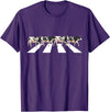 Funny Cow Shirt Women Men Girls Kids Boys Gifts Funny Crosswalk Cows Farming farm Cow Girl Boy Women Men Kid T-Shirt - Purple