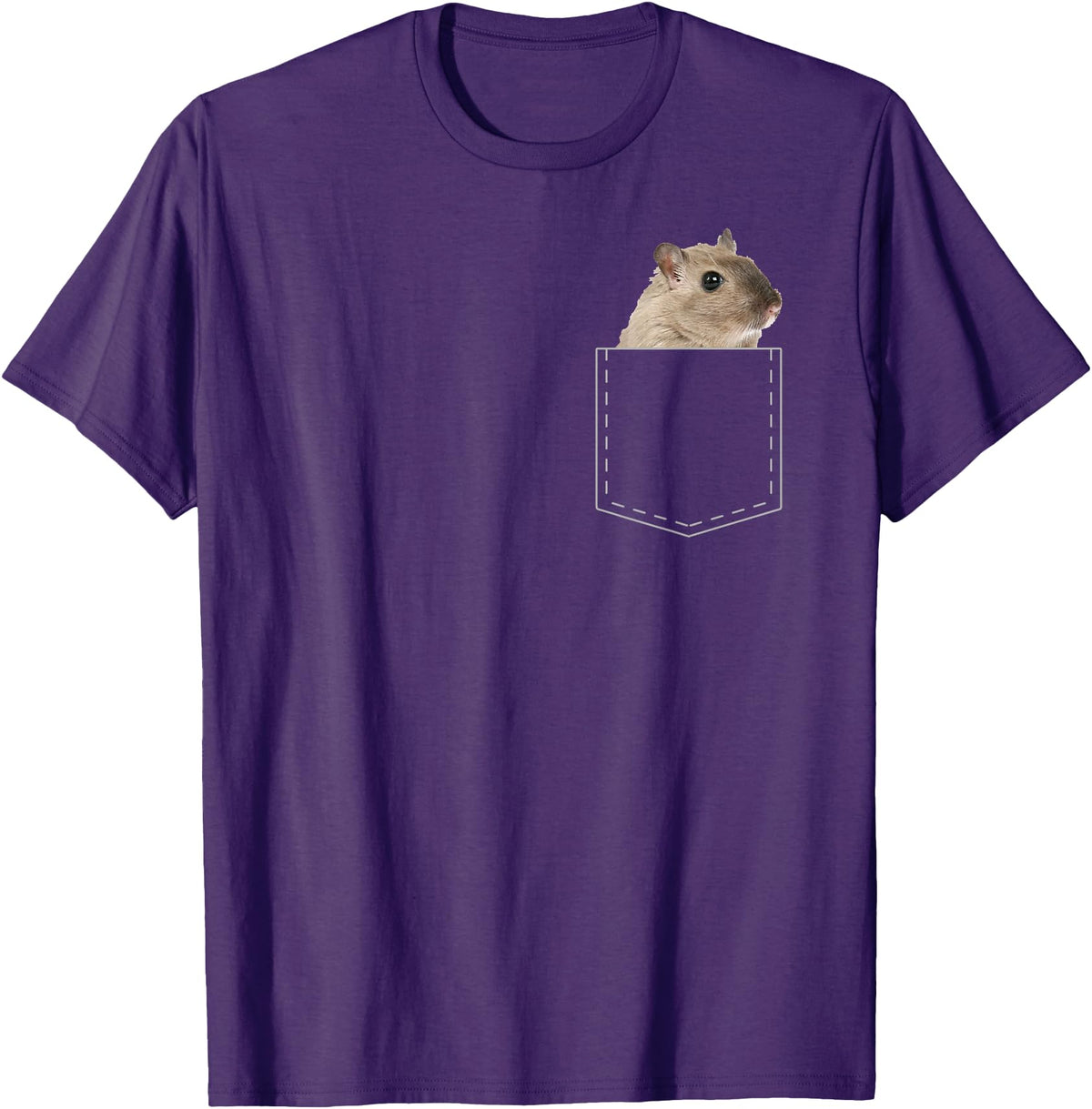 Boys Girls Cute Cool Hamster Lover T-Shirt Gift for Kids T-Shirt - Purple