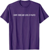 The Dapper Lion I hope those are level IV plates T-Shirt - Purple