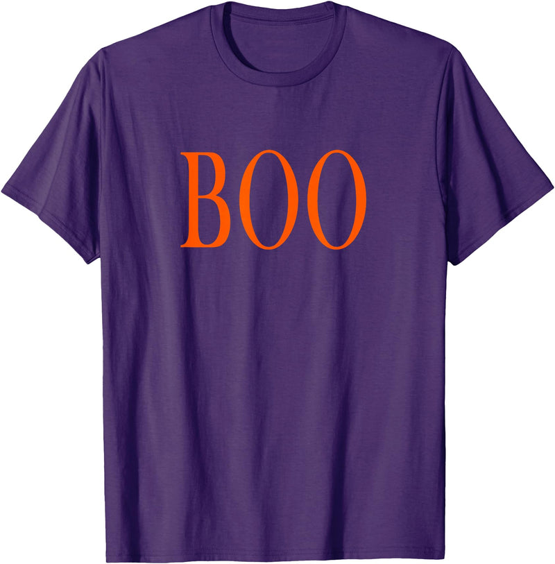 Cool Funny One Word Phrase Tshirts Shirts That Say Boo T-Shirt - Purple