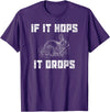 Funny Rabbit Hunting - Great Sarcastic Hunter Gift T-Shirt in Purple
