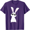 Cool Bunny Rabbit T-Shirt in Purple