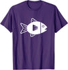 Fish gifts Fish icon T-Shirt - Purple