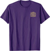 THE LION AND THE UNICORN OF THE UNITED KINGDOM UNITED KINGDOM UK COAT OF ARMS LION AND UNICORN SYMBOL T-Shirt - Purple