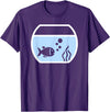Fish aquarium T-Shirt - Purple