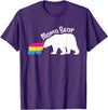 Mama LGBT . Mama Bear LGBT Pansexual Pride T-Shirt - Purple