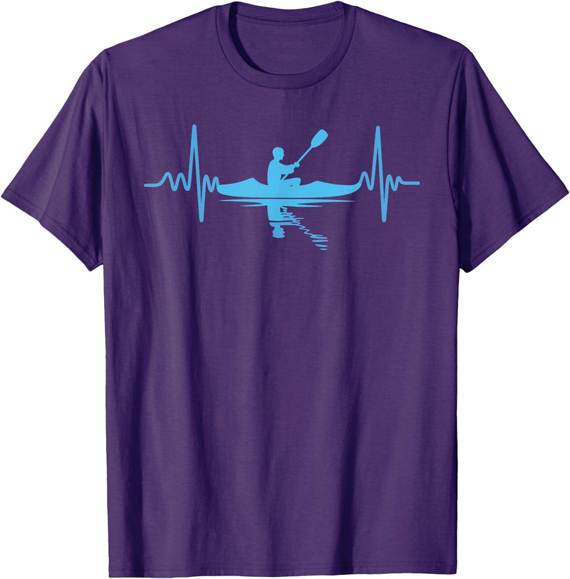 Unique Kayak Gift Kayaking Accessories Kayak Stuff Kayak Novelty for Men Women Kayaker Kayaking Kayak Lover T-Shirt - Purple