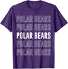 Polar Bears Apparel Polar Bears T-Shirt - Purple