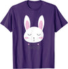 This Is My Bunny Funny Rabbit Saying T-Shirt in Purple