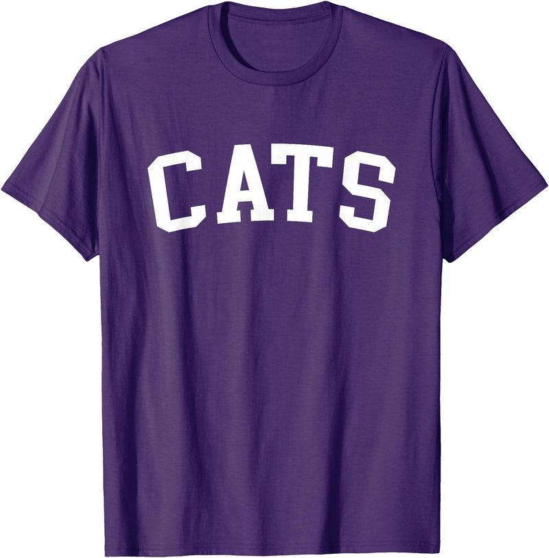 Cats - Style Cats T-Shirt - Purple