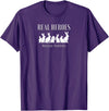 Bunny Rescue, Real Heroes Rescue Rabbits T-Shirt in Purple