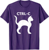 Lazy Halloween Costumes & Funny Tech Puns Funny Copycat IT Tech Geek Nerd Pun Lazy Halloween Costume T-Shirt - Purple