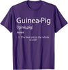 Guinea Pig Toys & Treats Guinea Pig Definition: BEST PET IN THE WORLD! Guinea Pigs T-Shirt - Purple