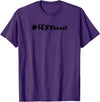SEXY BEAST Gym Rabbit Workout Gym Fitness MMA T-Shirt in Purple