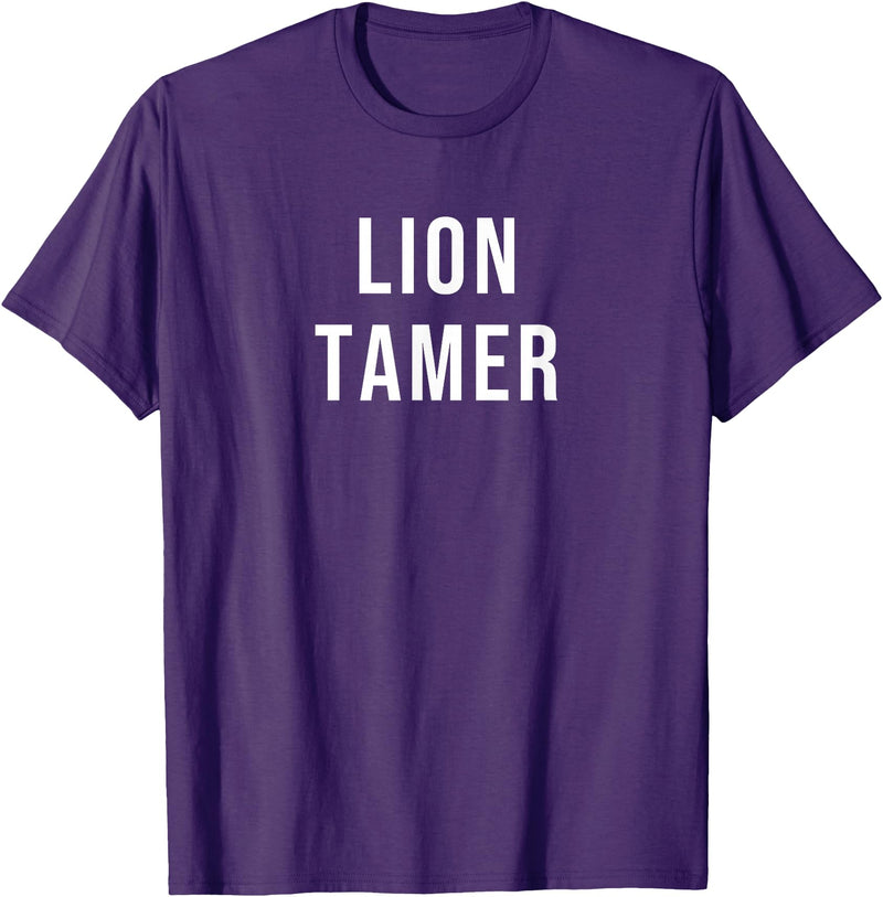 Lion Tamer T-Shirt - Purple