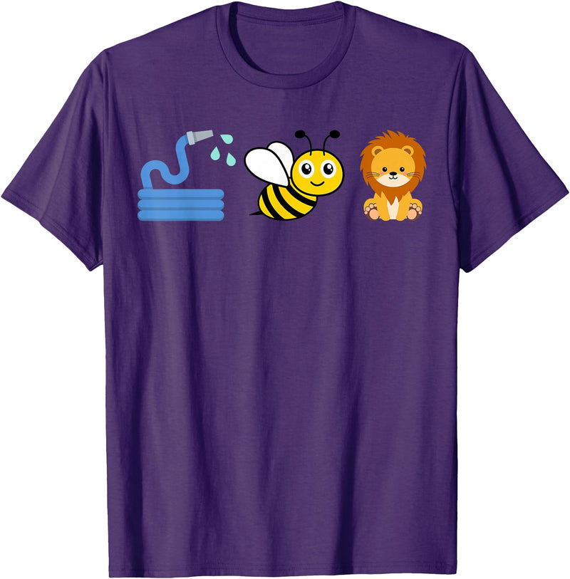 Hose Bee Lion Meme Gifts Hose Bee Lion T-Shirt - Purple