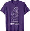Viking Bear Warrior Lover Shirts Viking Bear Warrior Polar Brown Bear Berserkers T-Shirt T-Shirt - Purple
