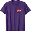 Mama Bear Tee Shirts Mom Heart Tattoo T-Shirt T-Shirt - Purple