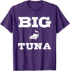 Pioneer Outdoor Tees Funny Nickname Office Tuna Fish - Big Tuna T-Shirt - Purple