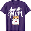 Hamster Mom Keeper Woman Girl Hamster T-Shirt - Purple