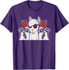 Llama Gifts & Accessories Chicken Llama Cool Alpaca - Lamaist Animal Llama T-Shirt - Purple