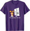 Cute Rabbit Bunny Stop Animal Testing Funny Kawaii T-Shirt in Purple