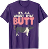 Funny Livestock Show Puns And More Pig Show, Livestock Show, British Saddleback T-Shirt - Purple